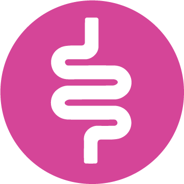 Ikon för hälsosam matsmältning